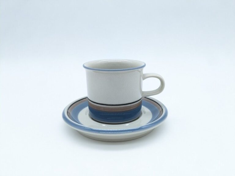 Read more about the article Arabia Uhtua Coffee Cup Saucer Inkeri Leivo Ulla Procope