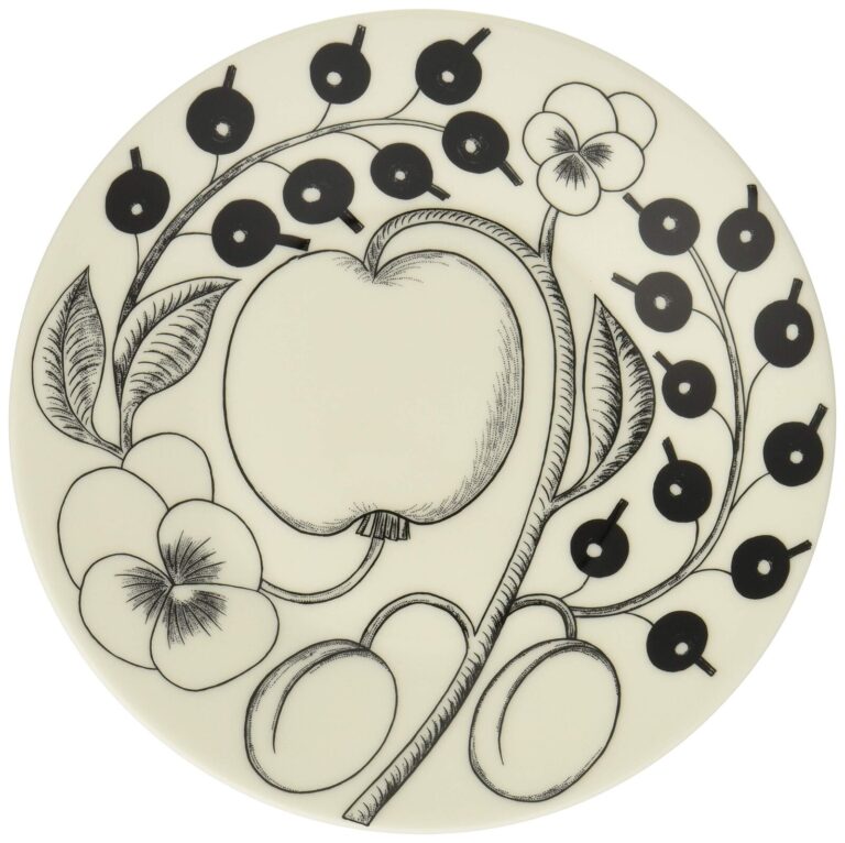 Read more about the article ARABIA Paratiisi Black Plate 16.5cm [Parallel Import]Japan