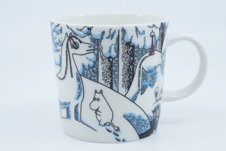 Read more about the article Arabia Finland Moomin mug Snow Horse (2016)_