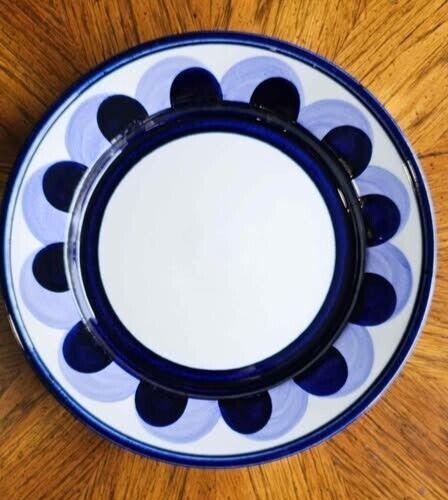 Read more about the article MID CENTURY ARABIA FINLAND SIGNED ANJA JAATINEN PAJU 10 1/4″ DINNER PLATE