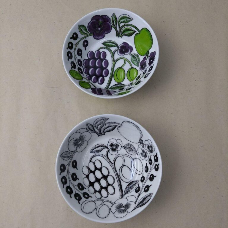 Read more about the article [Near Mint] Arabia Paratiisi Bowl 13cm Set of 2 From Japan