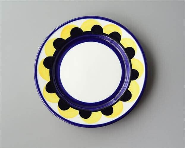 Read more about the article Arabia Paju Yellow Plate 19.5cm Anja Jaatinen-Winquist #1