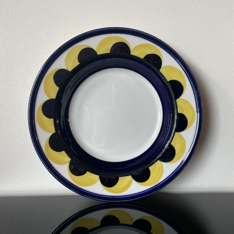 Read more about the article Arabia Paju Yellow Soup Bowl Plate 23cm Anja Jaatinen-Winquist #1