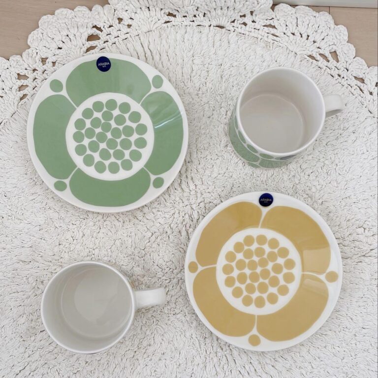 Read more about the article Limited Time Color Arabia Sunnuntai Tea Cup Plate Set Of 2