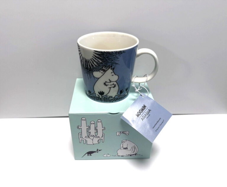 Read more about the article ARABIA Moomin Classic Mug Cup Love Color Blue Limited 0.3L 2024 new