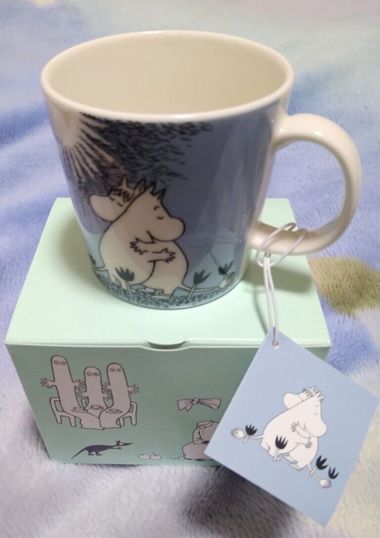 Read more about the article ARABIA Moomin Classic Mug Love Blue Japan Limited Original Mug Cup 0.3L JP 2024