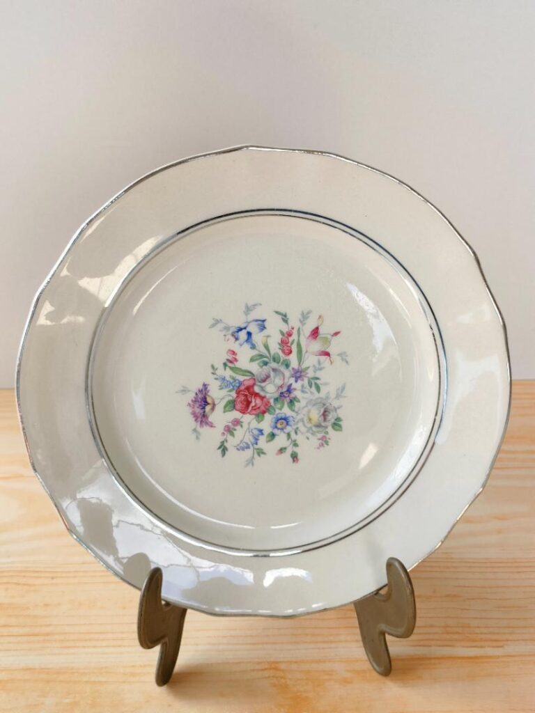 Read more about the article m26s Old ARABIA Bouquet Plate 17cm B