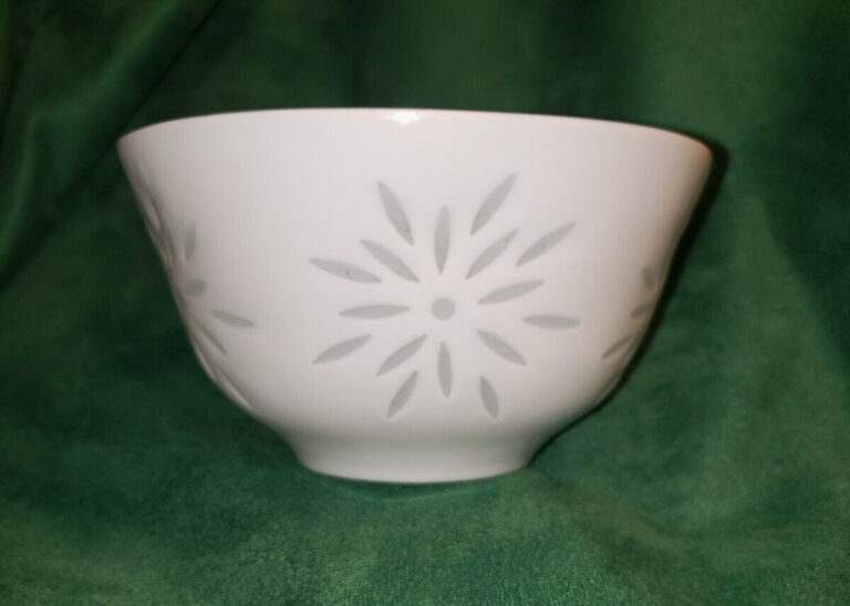 Read more about the article Arabia FHK Finland Porcelain Bowl Rice Window Pane Friedl Holzer Kjellberg 5″