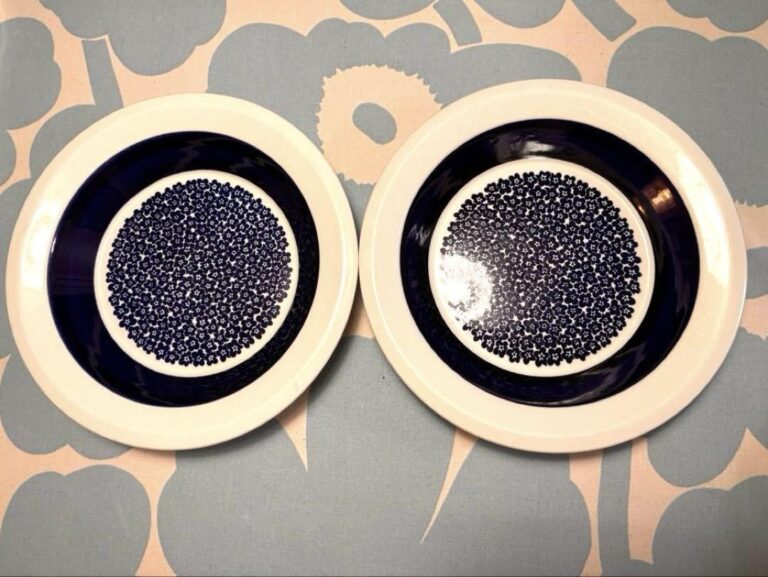 Read more about the article Arabia Faenza Blue Soup Plate