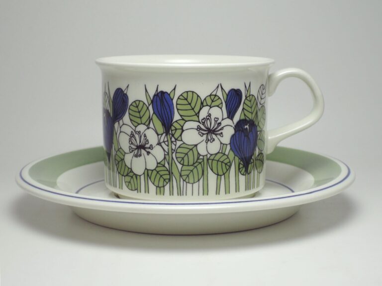 Read more about the article 【Vintage】ARABIA FINLAND KROKUS Coffee cup and saucer CandS CL Esteri Tomula クロッカス