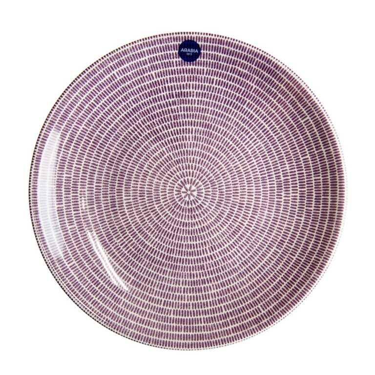 Read more about the article Arabia Medium Plate Purple 20cm 24h avec 64-1180-100198-3