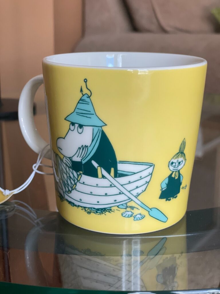 Read more about the article NEW MOOMIN ARABIA Alphabet Mug Cup Letter O 400ml Brand NWT
