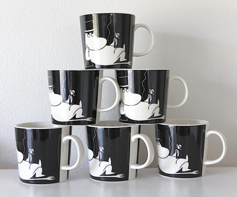 Read more about the article Arabia Moomin Mug * 6 Moomin pappa  2-guality