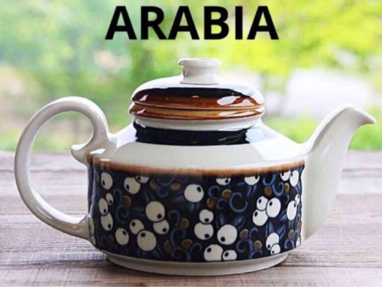 Read more about the article [Rare] Vintage ARABIA Taika Pot Finnish Tea