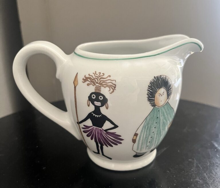 Read more about the article Vintage Arabia Finland Creamer native people parade