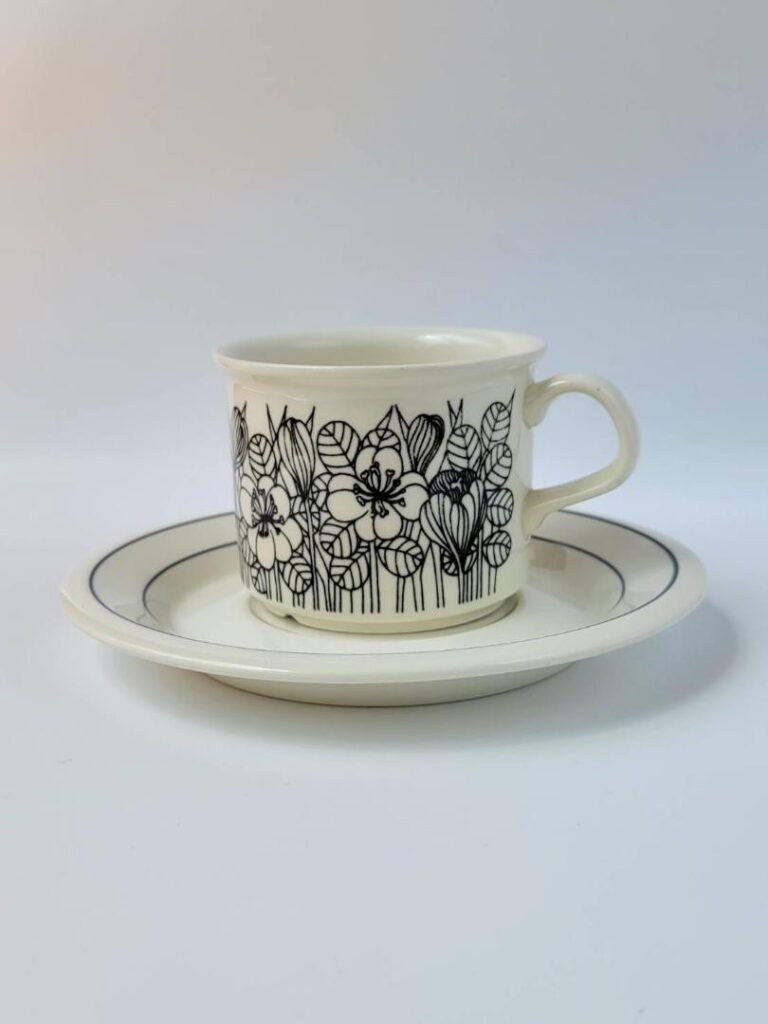 Read more about the article Arabia Krokus Monotone Cup and Saucer ARABIA Krokus