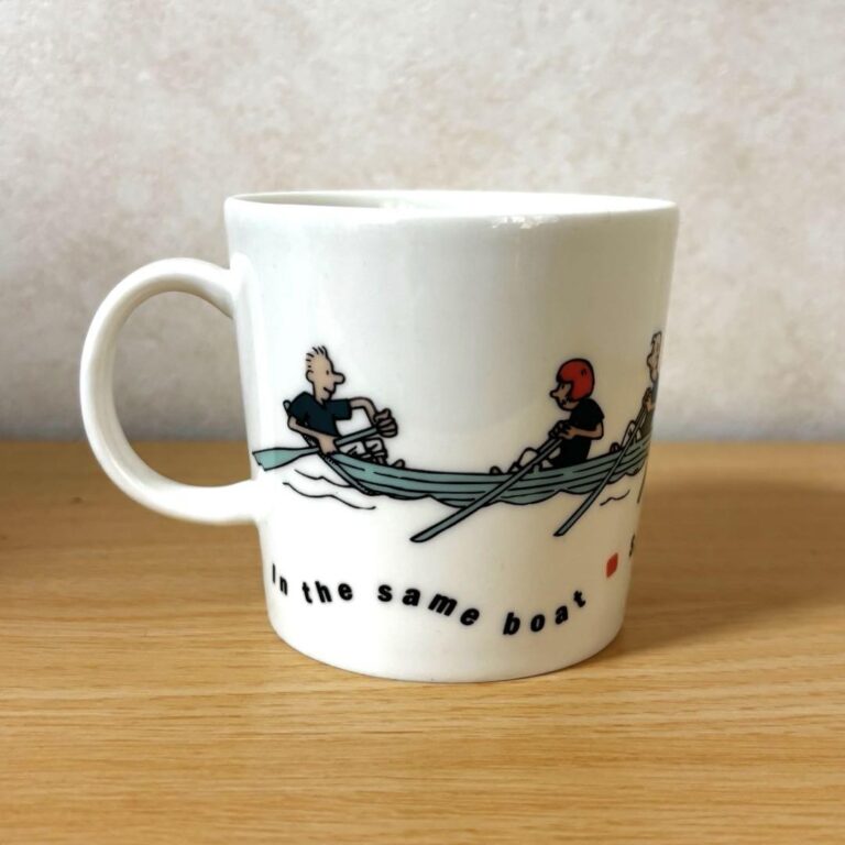 Read more about the article Arabia Teema Mug Boat Pattern