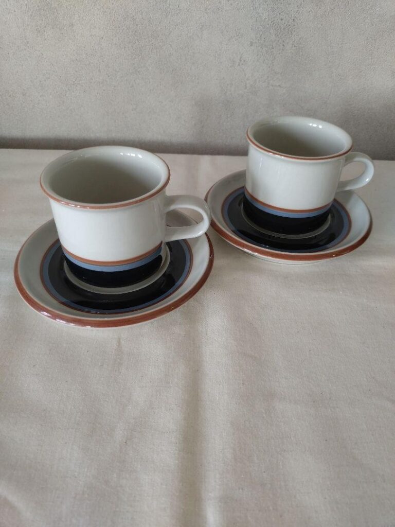 Read more about the article Arabia/Taika/Cup Saucer/2 Customers/Set