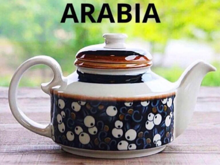 Read more about the article [Rare] Vintage ARABIA Taika Pot Finnish Tea