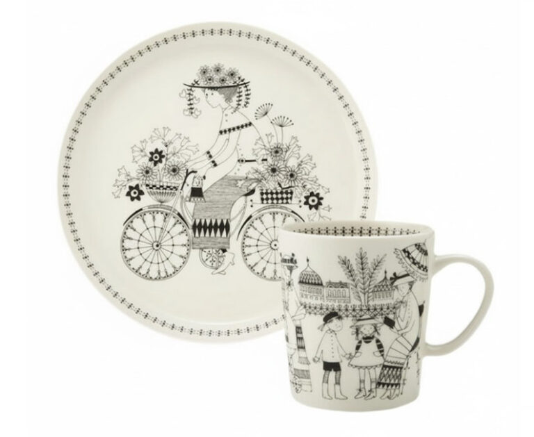 Read more about the article ARABIA Emilia Mug 300ml and Plate 19cm 2-Piece Set
