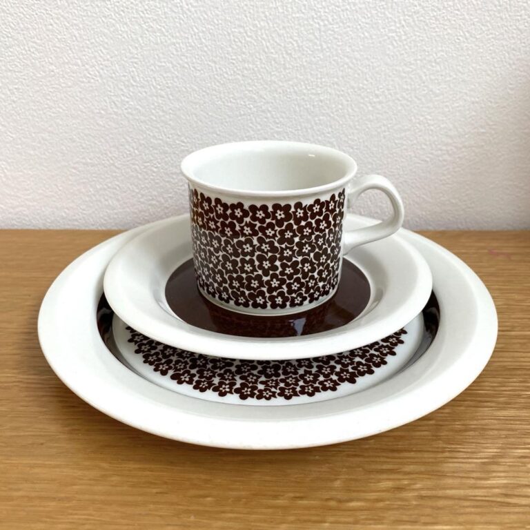 Read more about the article Arabia Faenza Coffee Cup Saucer Trio 20Cm Plate