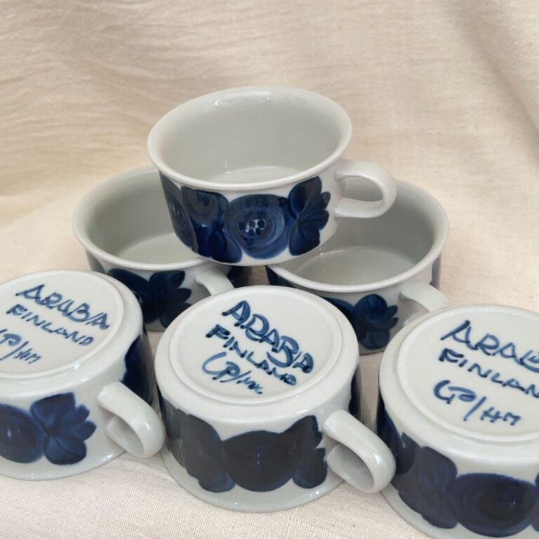Read more about the article ARABIA Arabia Anemone Cup 6-piece set