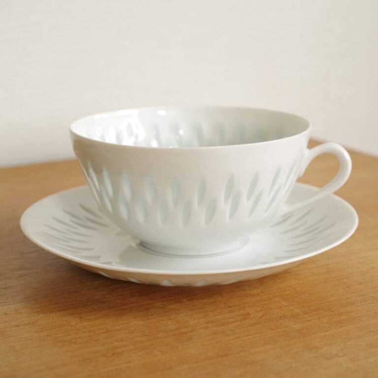 Read more about the article [Vintage] ARABIA Rice Tea Cup Saucer Arabian Rice F.H.K