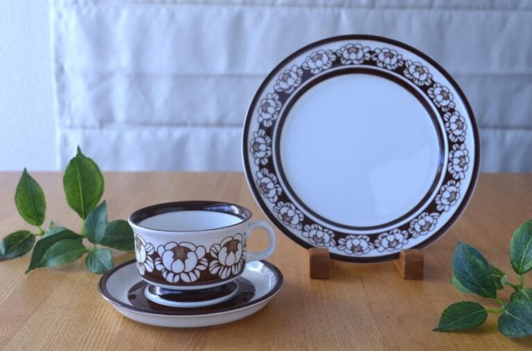 Read more about the article ARABIA/Arabia ● Katlili ● Demitasse cup and saucer and plate set