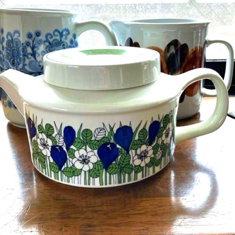 Read more about the article Rare! ARABIA Arabia/Krokus/Teapot GR/Nordic Vintage