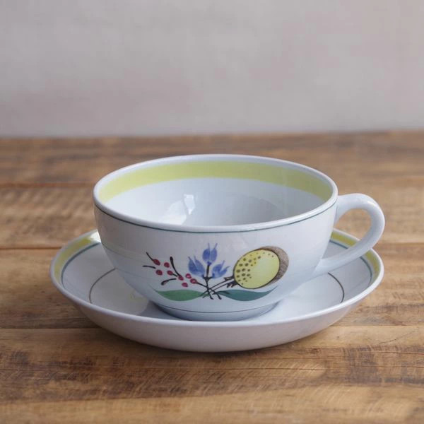 Read more about the article Free Shipping Arabia Windflower Tea Cup Saucer ARABIA Windflower #240529-4