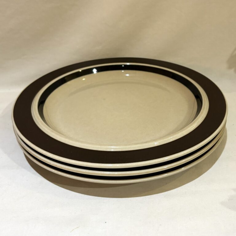 Read more about the article Set Of 3 Arabia Finland Ruija Troubadour Dinner Plates 10” Vintage MCM