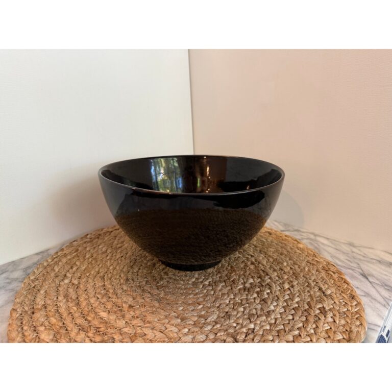 Read more about the article Vintage “Teema Black” serving bowl from Arabia by Kaj Franck (Finland)  9 in.