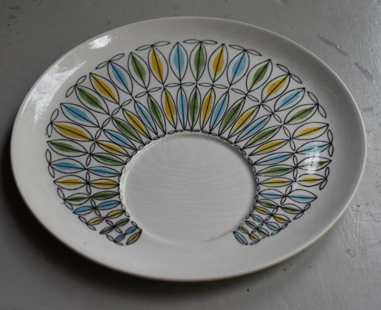 Read more about the article Arabia Finland Korona Plate Handpainted Rare