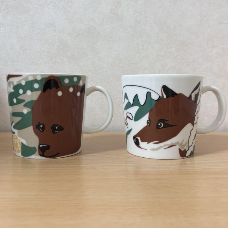 Read more about the article Arabia Corporate Mug Animal Teema Mug Vintage Mug Pekka Paikkari 2pcs