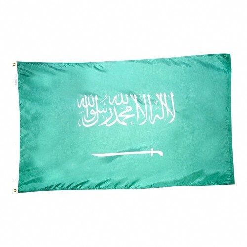 Read more about the article COLL7AWS Saudi Arabia Indoor Outdoor Parade Color Guard Dyed Nylon Flag