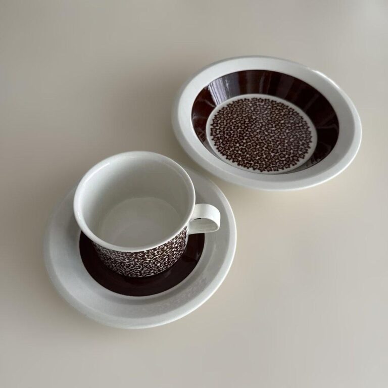 Read more about the article ARABIA Faenza Cup and Saucer Deep Plate Set