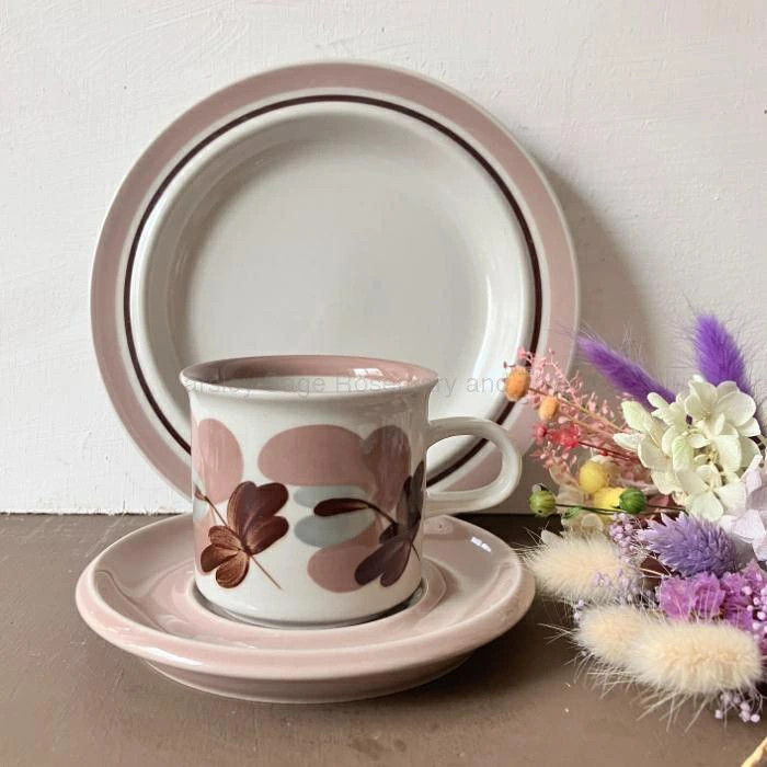 Read more about the article [USED] ARABIA Koralli Trio Coffee Cup (Small) and Saucer and Plate Arabia Koralli