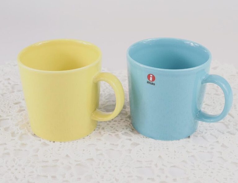 Read more about the article Iittala Arabia Mug Yellow Mug Teema Turquoise