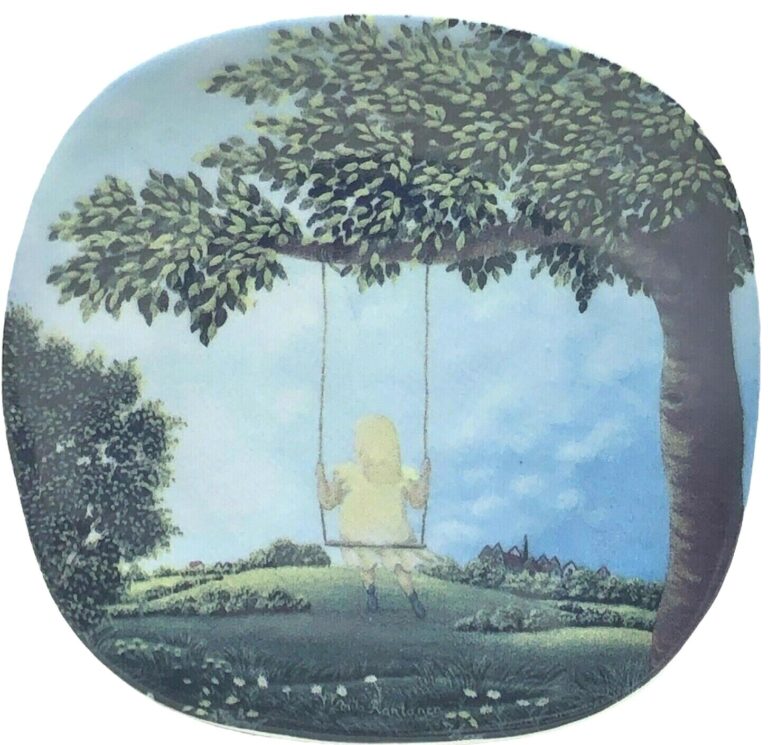 Read more about the article Vintage Arabia of Finland Plate SUMMER Anita Rantanen Siewers Design 5” In Box