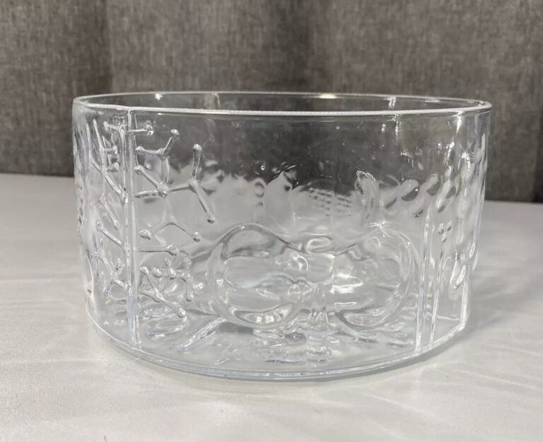 Read more about the article Iittala Glass Bowl Round MCM Oiva Toikka Flora Arabia 6×3 Finn Europe Design