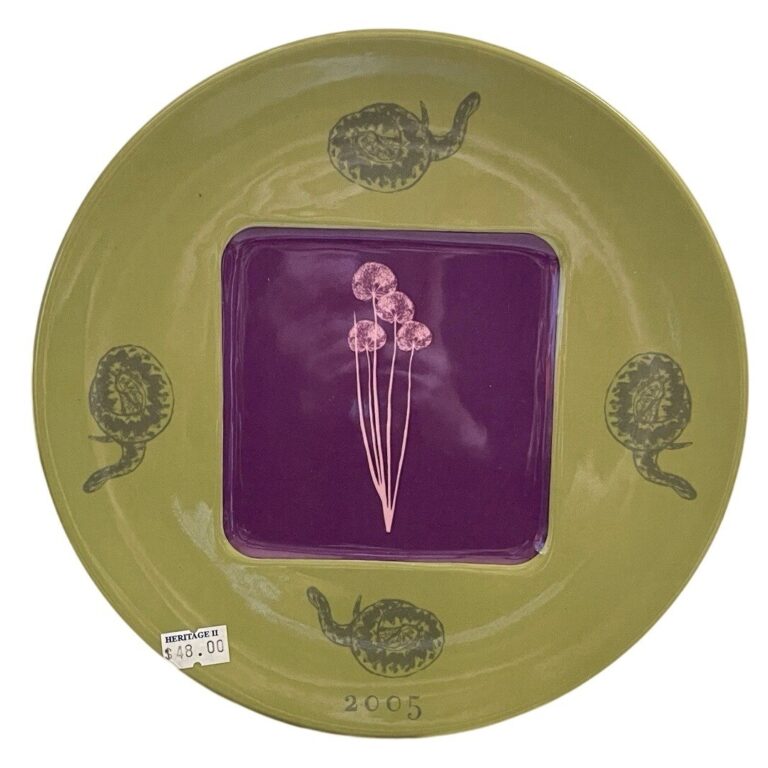 Read more about the article Arabia Finland Flora and Fauna 2005 Limited Edition Collectors Art Plate Snake