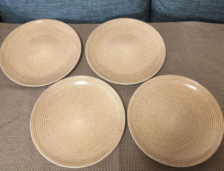 Read more about the article Arabia 24h Avec Plate 26cm Brown Set of 4