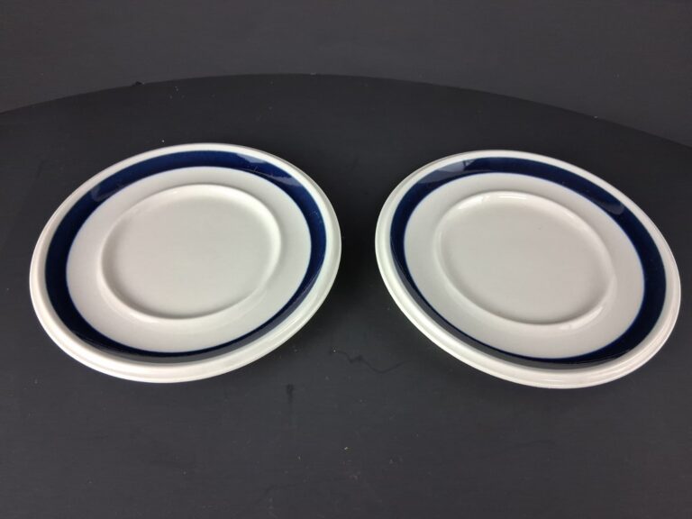 Read more about the article Saucer for Flat Cup Anemone Blue by Arabia of Finland 2 pcs