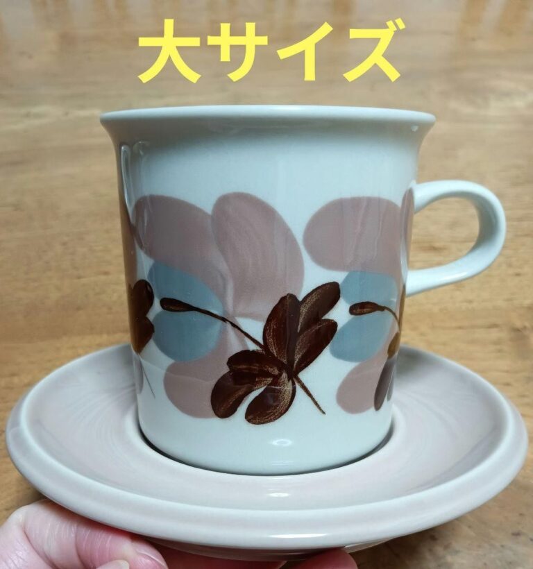 Read more about the article Arabia Koralli Morning Cup Large Coffee Cup Saucer SetRaija Uosikkinen