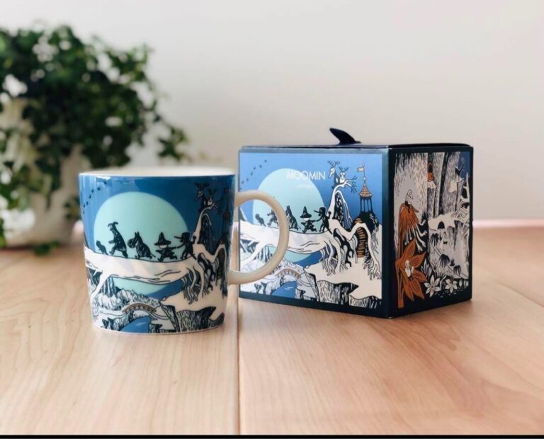 Read more about the article Arabia Moomin Mug Jorney For Finnair 100th Anniversary 2023 Limited Edition  New