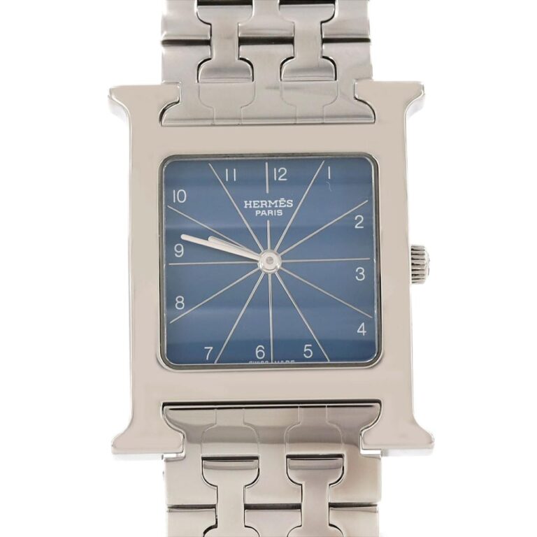 Read more about the article Authentic HERMES H Watch HH1.510 SS Quartz  #270-004-153-1027