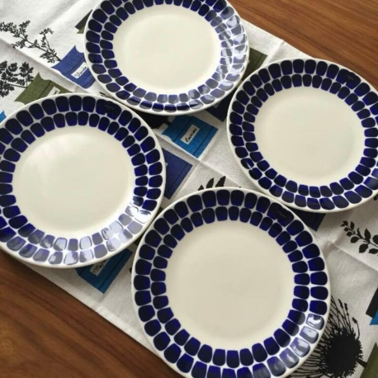 Read more about the article New Unused Arabia 24h Tuokio 7.8in (20cm) Plates  Set of 4  from Japan