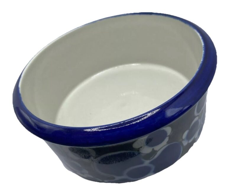 Read more about the article Saara by Arabia Finland Ceramic Casserole Bowl Serving Dish 7″ Vintage MCM