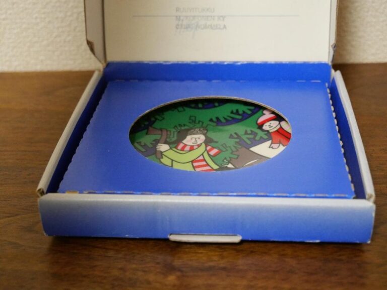 Read more about the article ARABIA Arabia Christmas mini plate MOTIV2 with box /Only USA DDP shipping