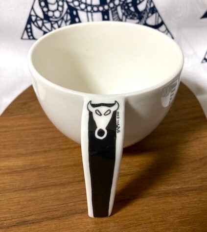 Read more about the article Unused Arabia EGOX Breakfast Mug Millennium 2000 Limited Out of Print ARABIA